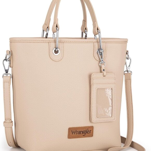 Women Tote Bag Vegan Leather Large Capacity Work Handbag with Card Holder - Picture 1 of 6